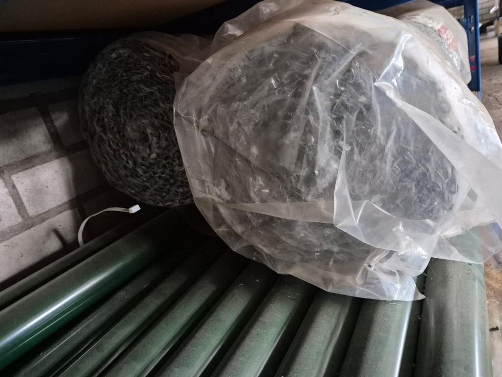 Harmonicagaas, hekwerkpalen en klein materiaal, Ophalen, Nieuw, Overige materialen, Gaashekwerk