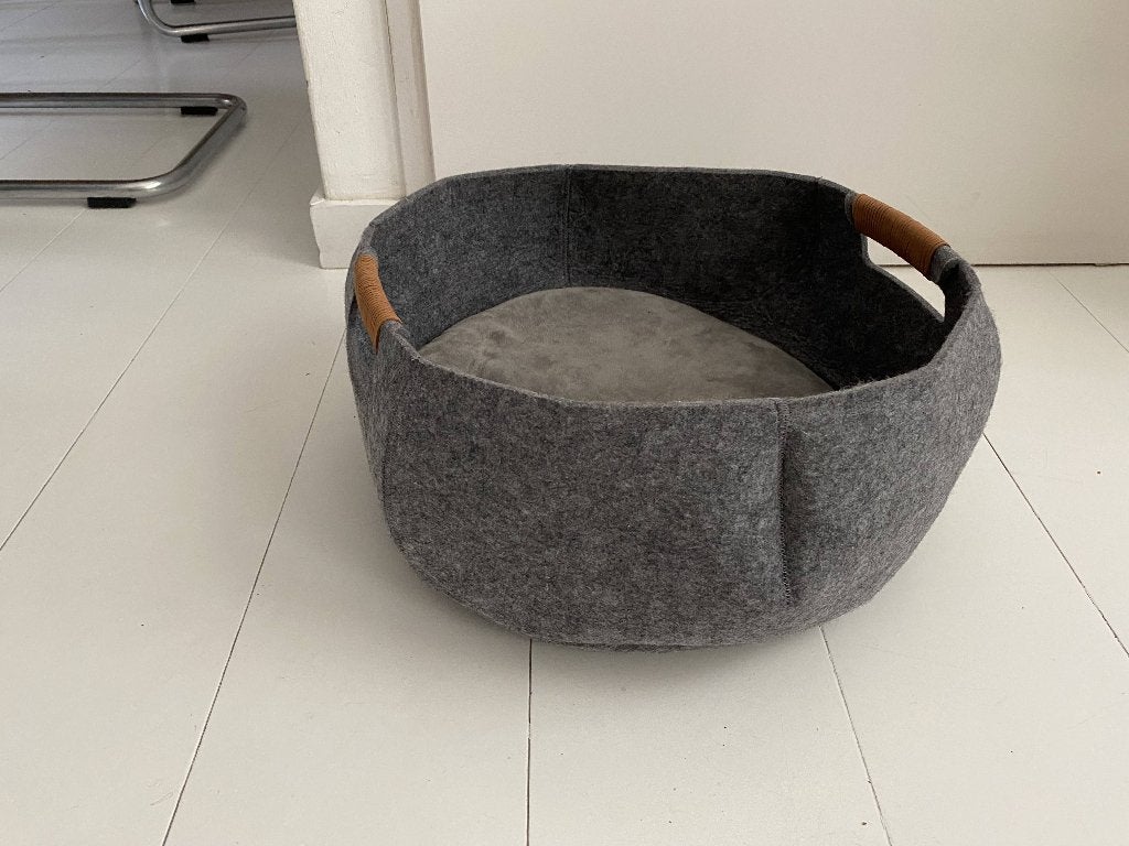 Kattenmand / hondenmand, Dieren en Toebehoren, Ophalen of Verzenden, Gebruikt, Vilt
