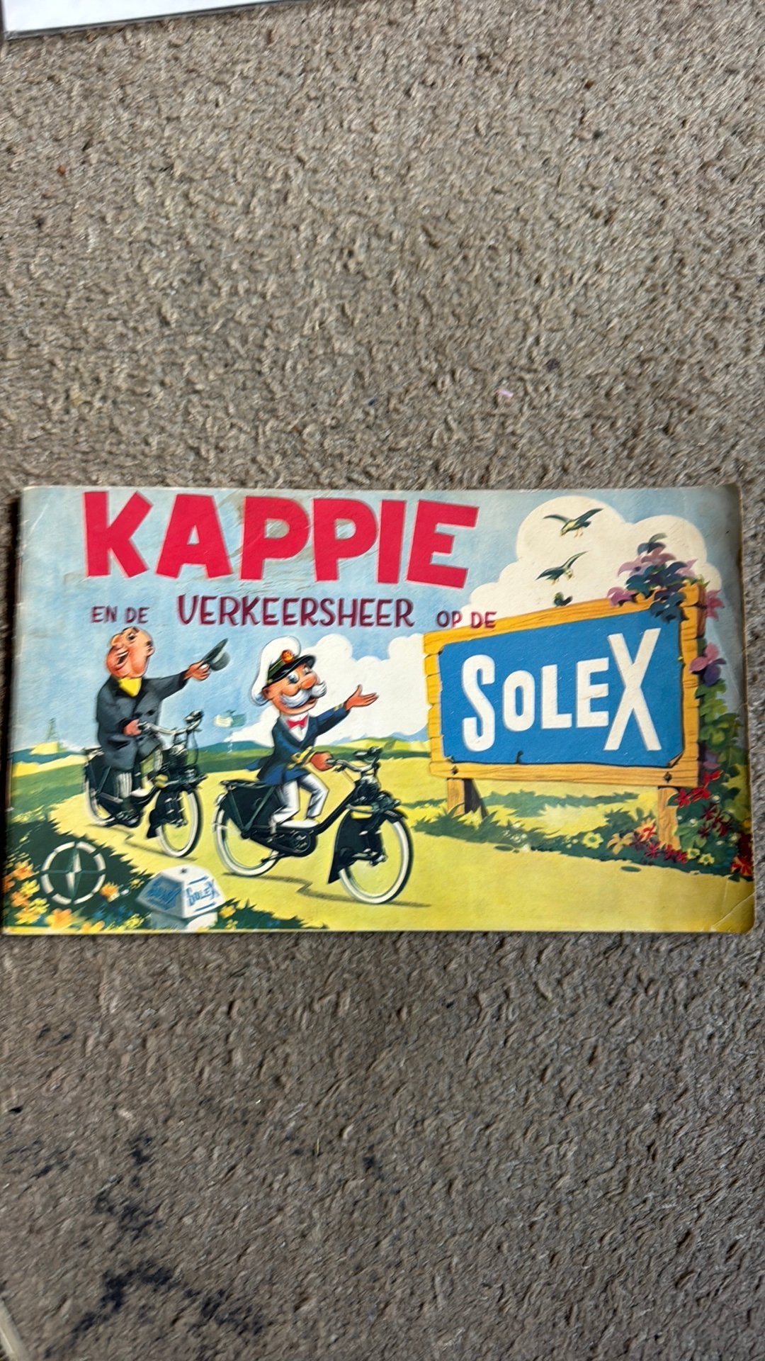 Kappie en de verkeersheer op de Solex, Boeken, Eén stripboek, Ophalen of Verzenden, Gelezen