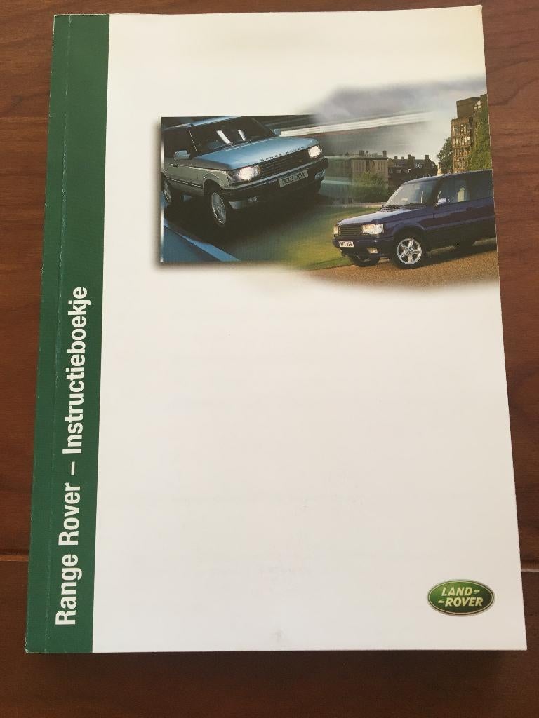 Nieuw instructieboek Land Rover Range Rover 2001 +audio/navi, Ophalen of Verzenden