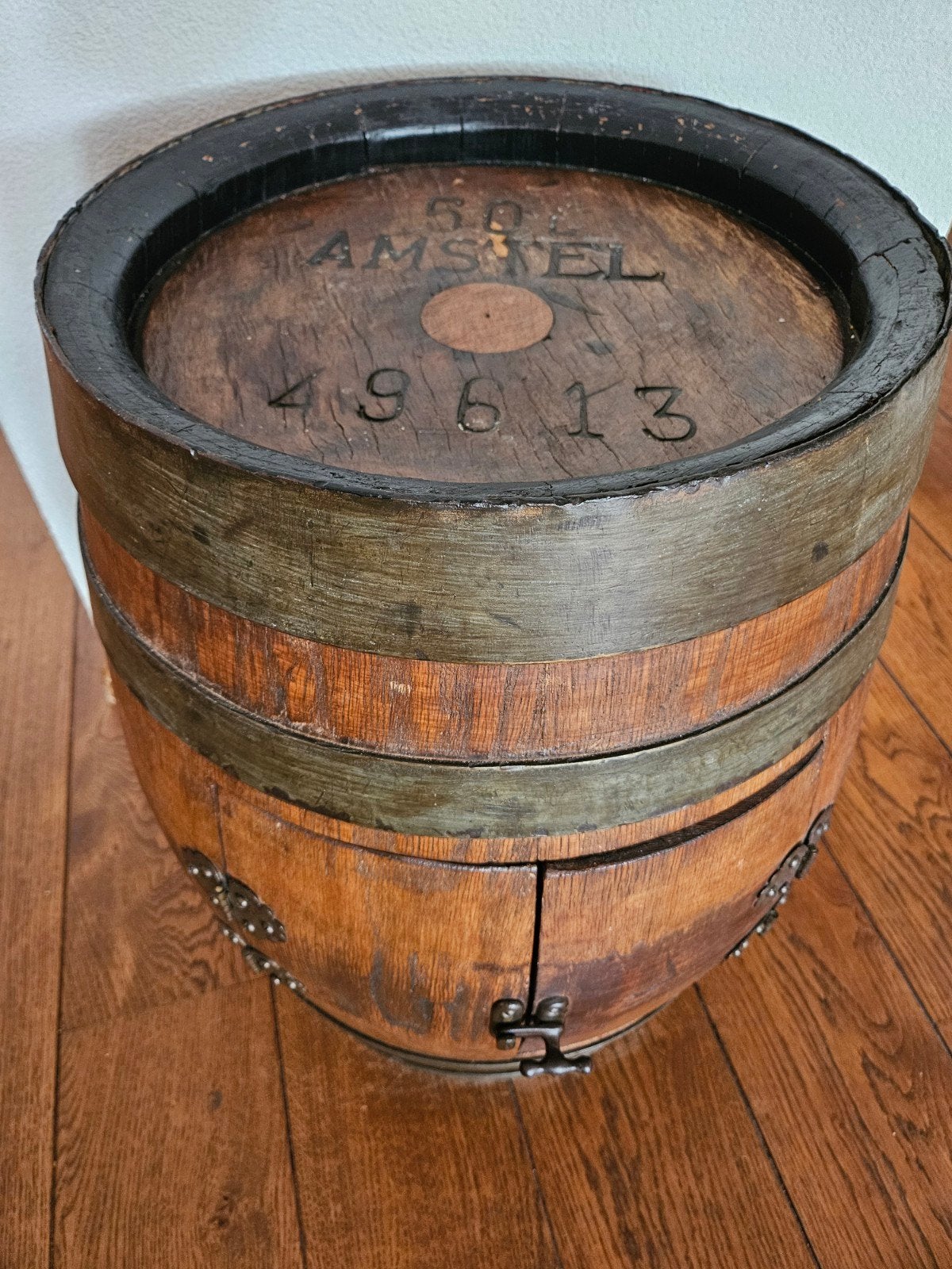 Biervat/ Wijnkastje van Amstel bier., Ophalen, 50 – 75, Gebruikt, 5 tot 15 flessen