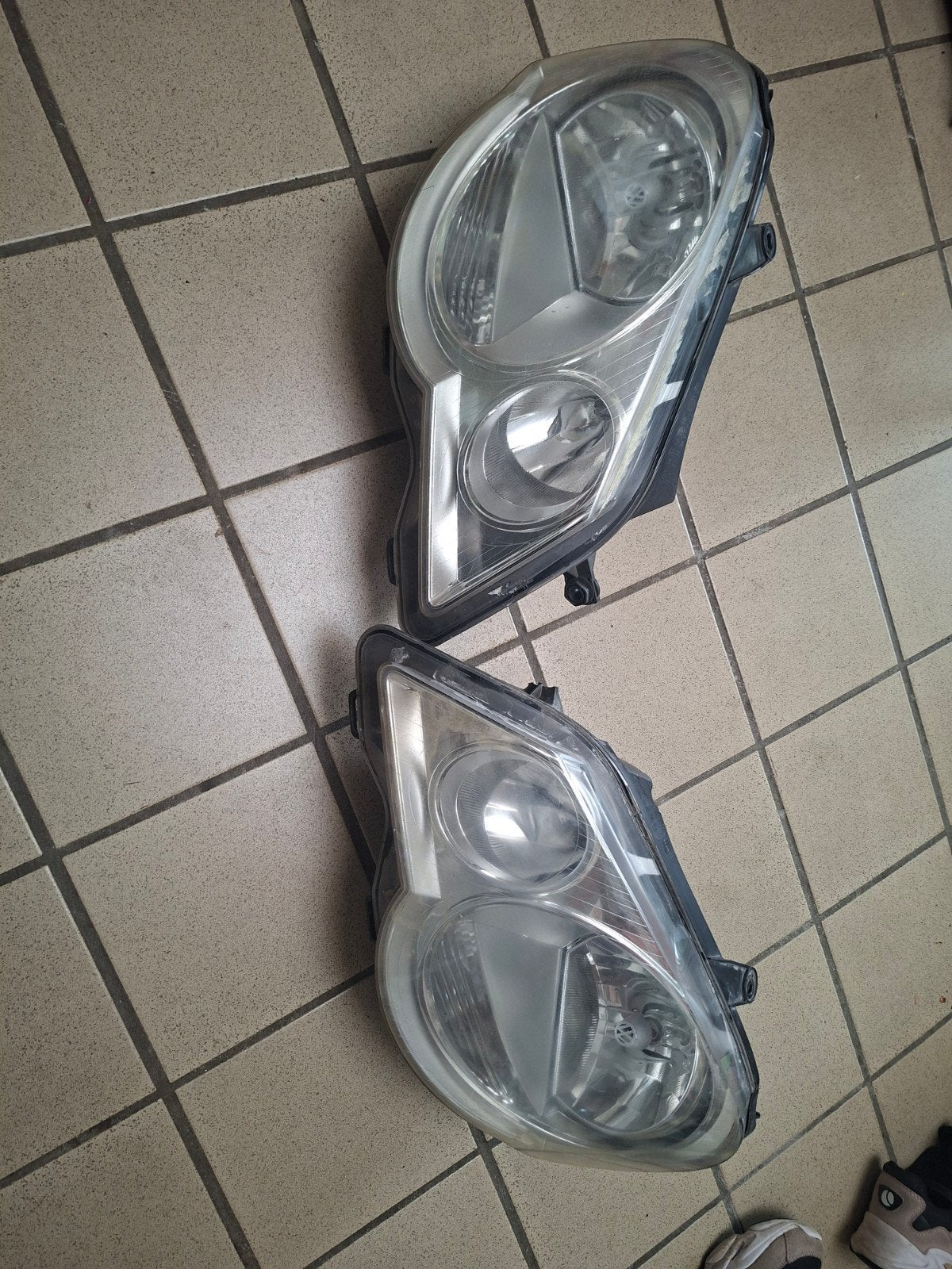 koplampen vw polo 9N3, Auto-onderdelen, Ophalen of Verzenden, Volkswagen
