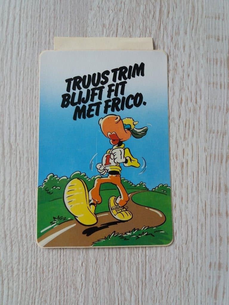 sticker Truus trim blijft fit met FRICO, Verzamelen, Ophalen of Verzenden, Zo goed als nieuw, Merk