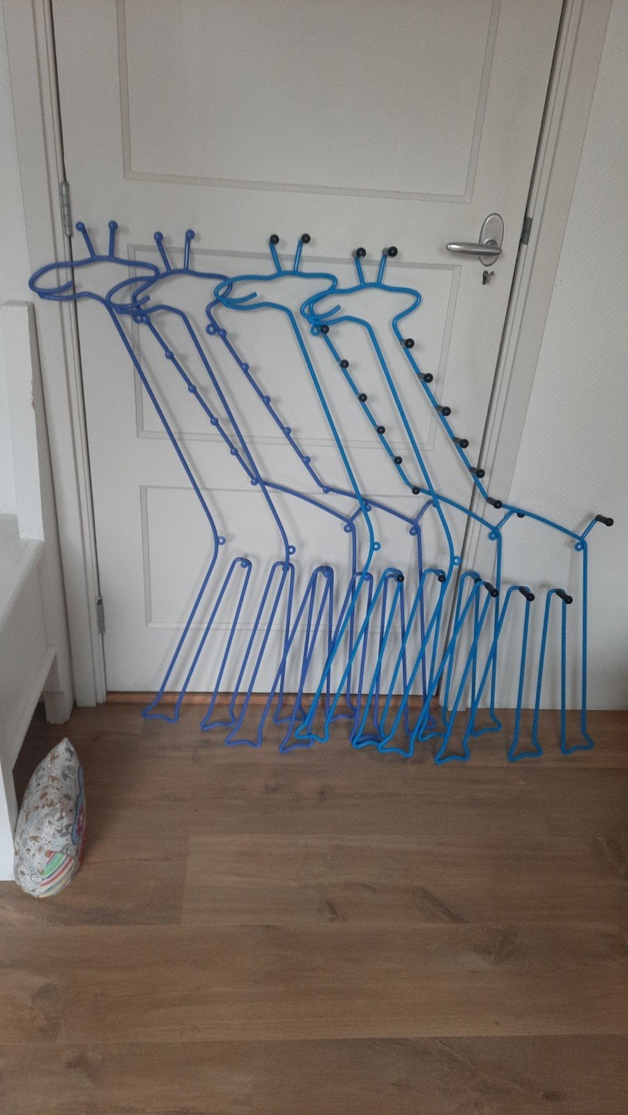 Ikea giraffe kapstok 4 stuks type Sprallig,zie beschrijving, Ophalen of Verzenden, Zo goed als nieuw, Kapstokje, Meerkleurig