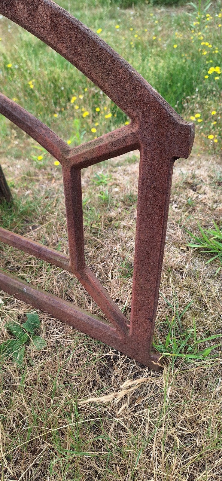 Stalraam, gietijzer als deco of voor gebruik., Ophalen