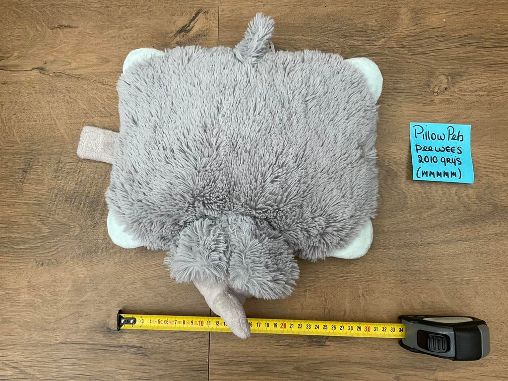 Nieuw zgan grijs blauw Pillow Pets Pee-wees kussen, Ophalen, Nieuw, Kleed of Kussen