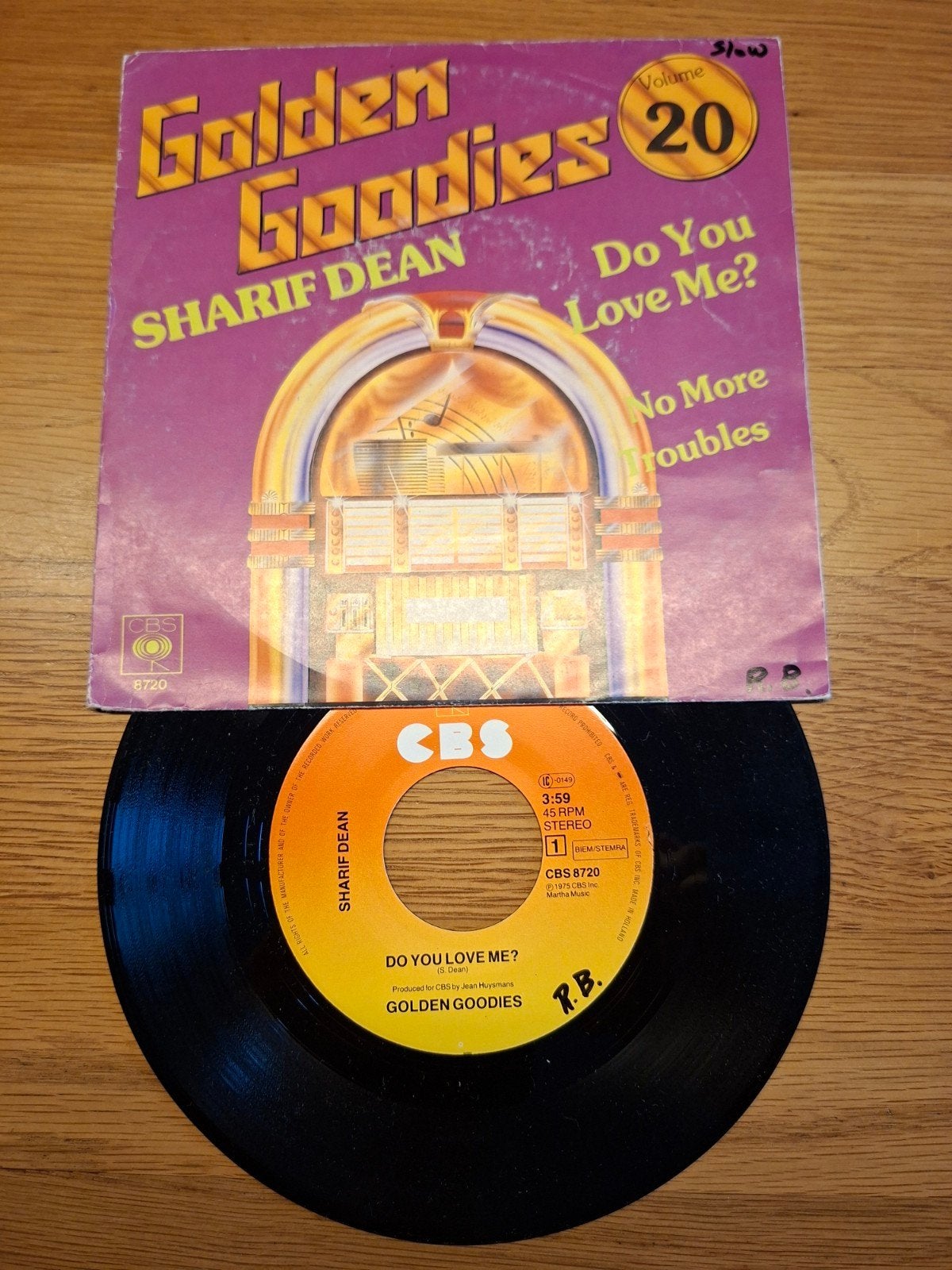 Sharif Dean - Do You Love Me? (Golden Goodies Volume 20), Cd's en Dvd's, Gebruikt, 7 inch, Ophalen of Verzenden, Pop