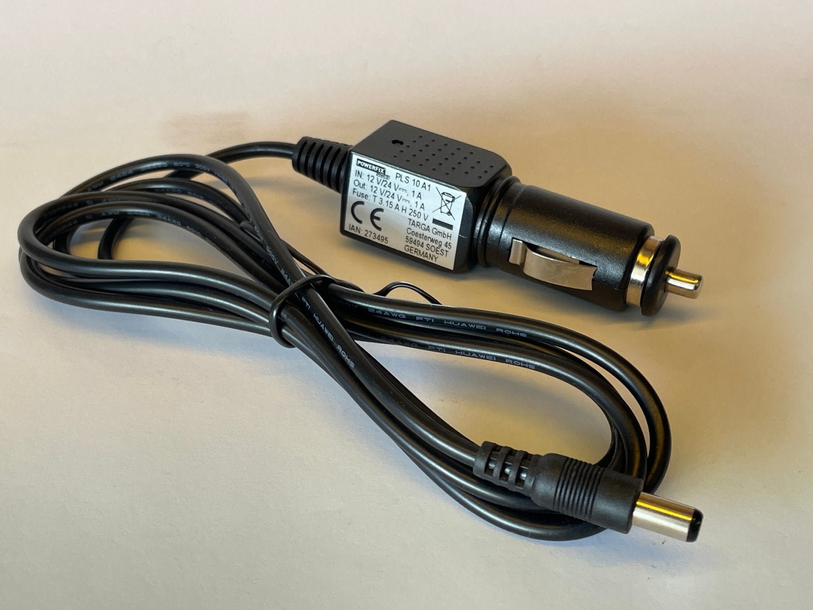 Powerfix Autolader 12V/24V - Laadsnoer voor in de auto, Ophalen of Verzenden, Nieuw