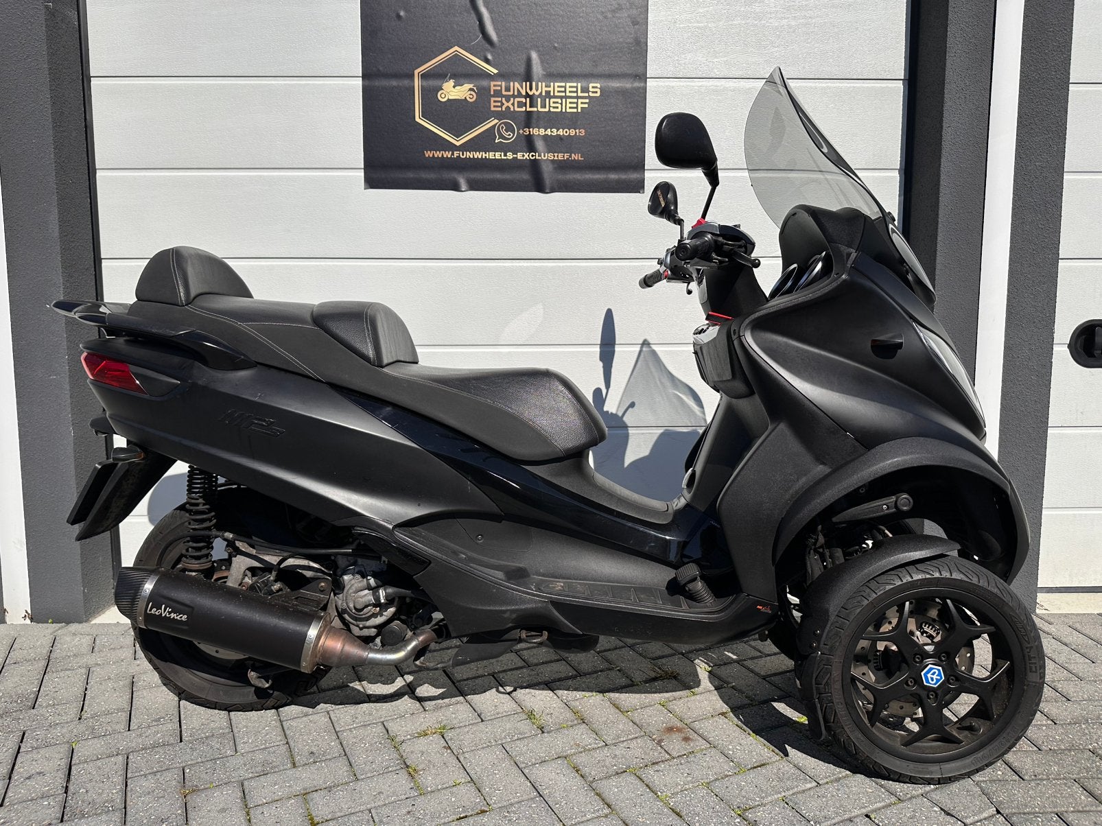 Piaggio MP3 300 Sport Autorijbewijs B | Leovince ABS/ASR, Motoren, Scooter, ABS, Automaat, 278 cc