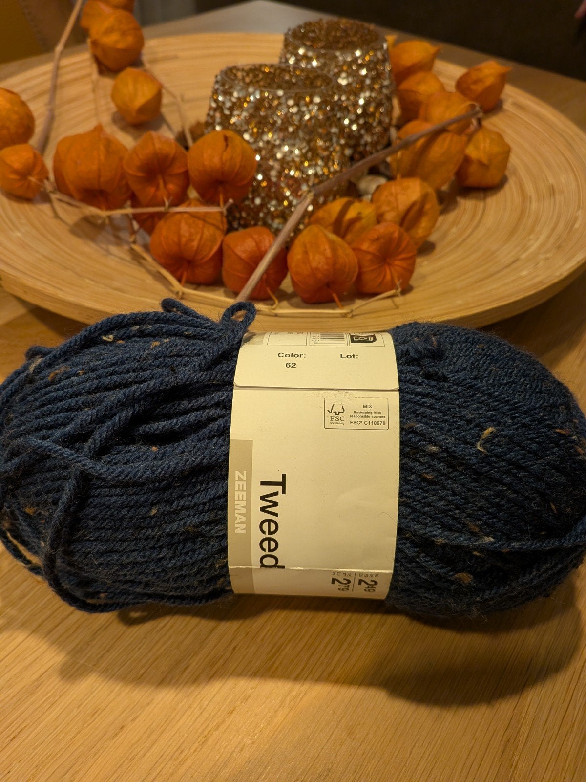 Gezocht: Zeeman Tweed garen 3 bollen - Kleur 62, Ophalen of Verzenden, Nieuw, Breien of Haken, Wol of Garen