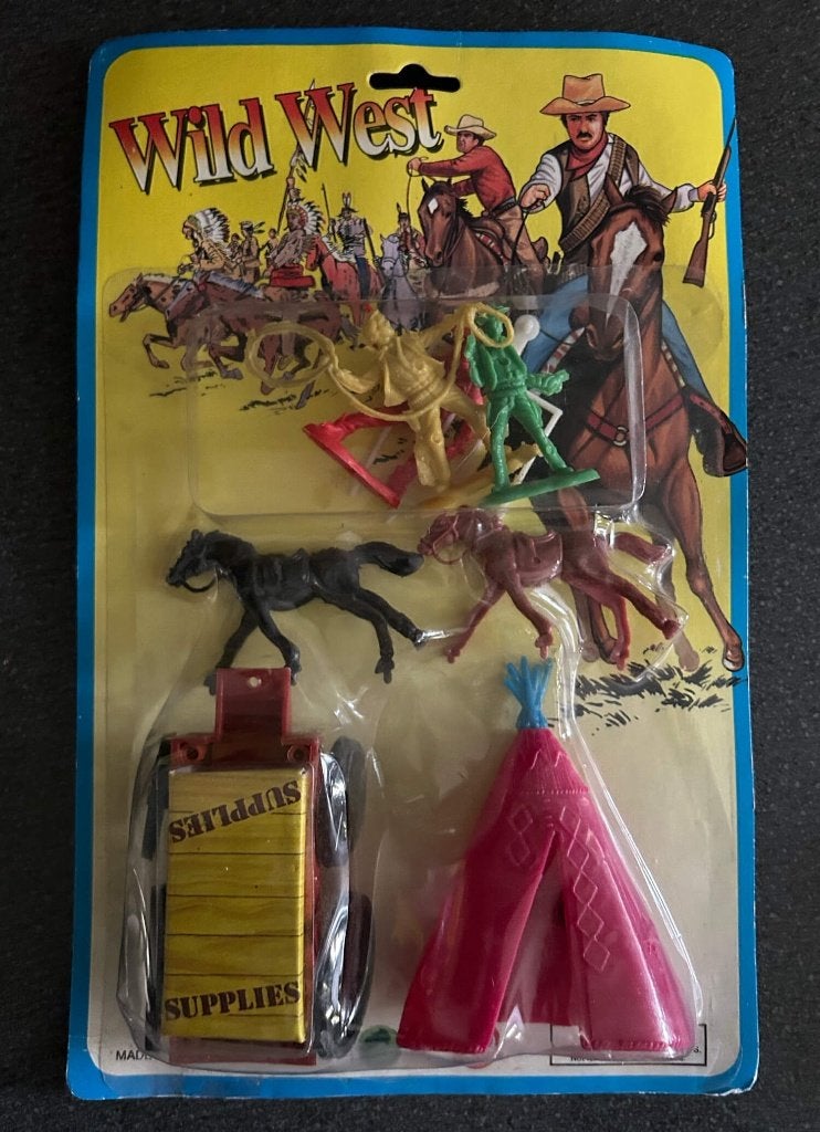 Wild West Blister Set #1, Verzamelen, Poppetjes en Figuurtjes, Verzenden, Zo goed als nieuw