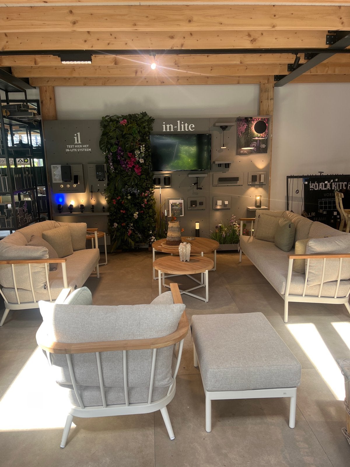 Diverse showroommodellen Applebee outdoor furniture, Meer dan 8 zitplaatsen, Teakhout, Ophalen of Verzenden, Zo goed als nieuw