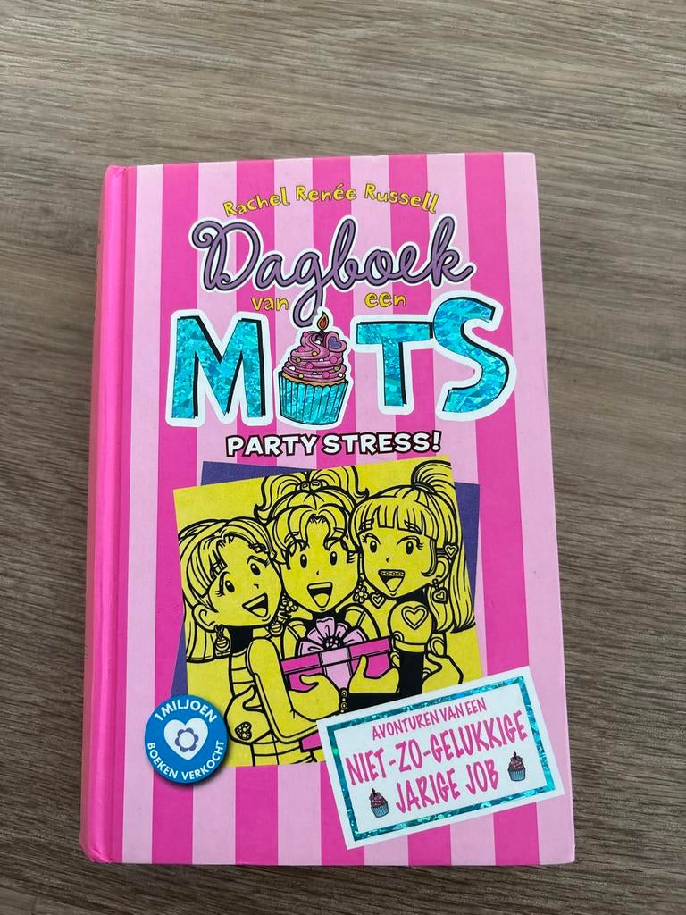 Dagboek van een Muts: Party Stress! (Rachel Renée Russell), Ophalen of Verzenden, Zo goed als nieuw, Fictie