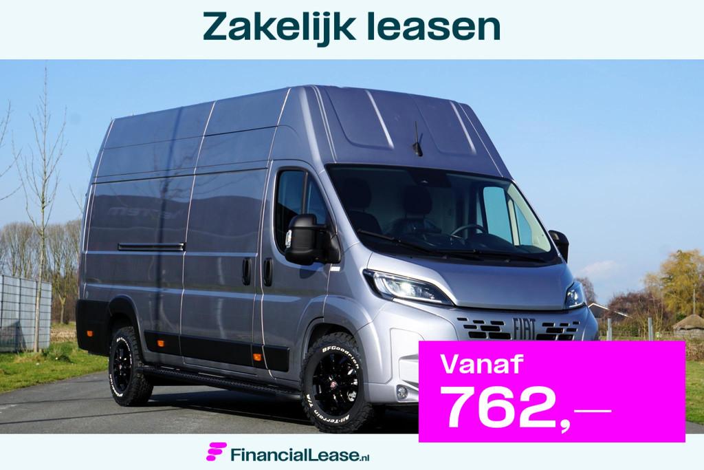 Fiat Ducato 2.2 MultiJet L4H3 3.5t Heavy 180 pk |Full LED ko, Stof, Gebruikt, 4 cilinders, 179 pk