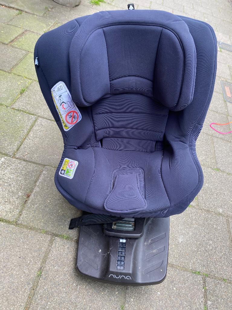 Nuna rebl plus 360 met verkleiner en zomer-/winterhoes, Verstelbare rugleuning, Gebruikt, Isofix, 0 t/m 13 kg
