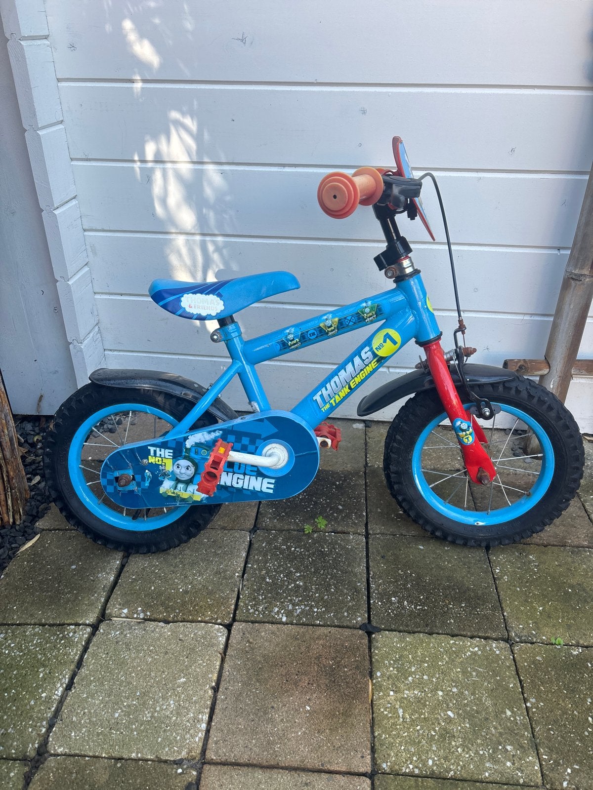 Kinderfiets 12 inch, Fietsen en Brommers, Ophalen, Zijwieltjes, Gebruikt, Velgrem