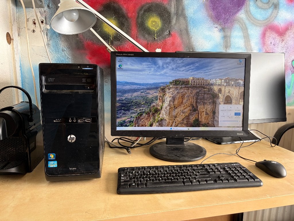 Complete HP PRO 3400 i5 8Gb+SSD Windows 11-IoT 24" 30€, Ophalen, 64 GB, Met monitor, 8 GB