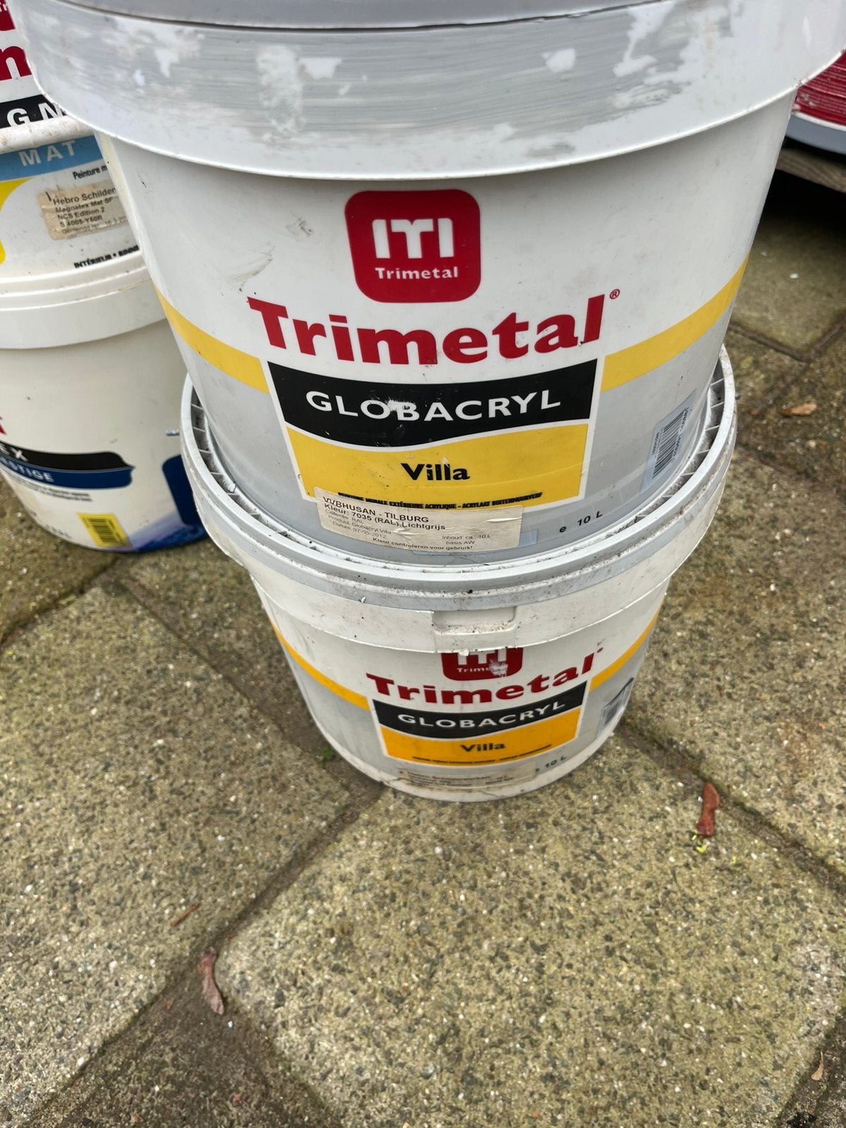 Gratis verf, Ophalen, Wit