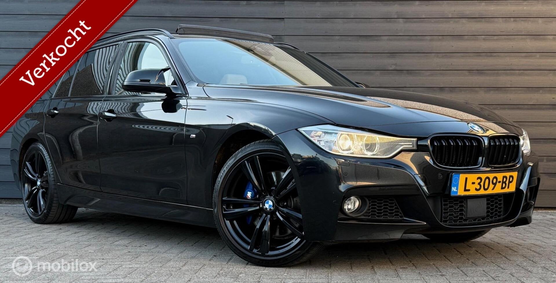 BMW 3-serie Touring 335i xDrive M-Sport Pano.dak/LED/Trekhaa, Auto's, BMW, Euro 6, Met garantie (alle), Zwart, Vierwielaandrijving