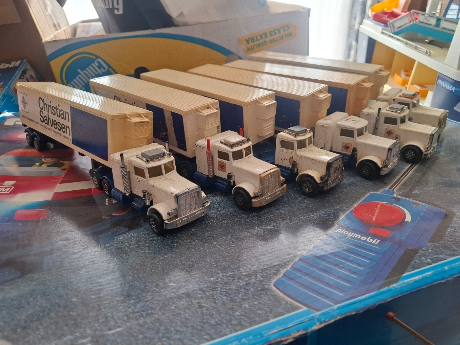Matchbox  Peterbuilt 1978 Christian Salvesen, Hobby en Vrije tijd, Ophalen of Verzenden