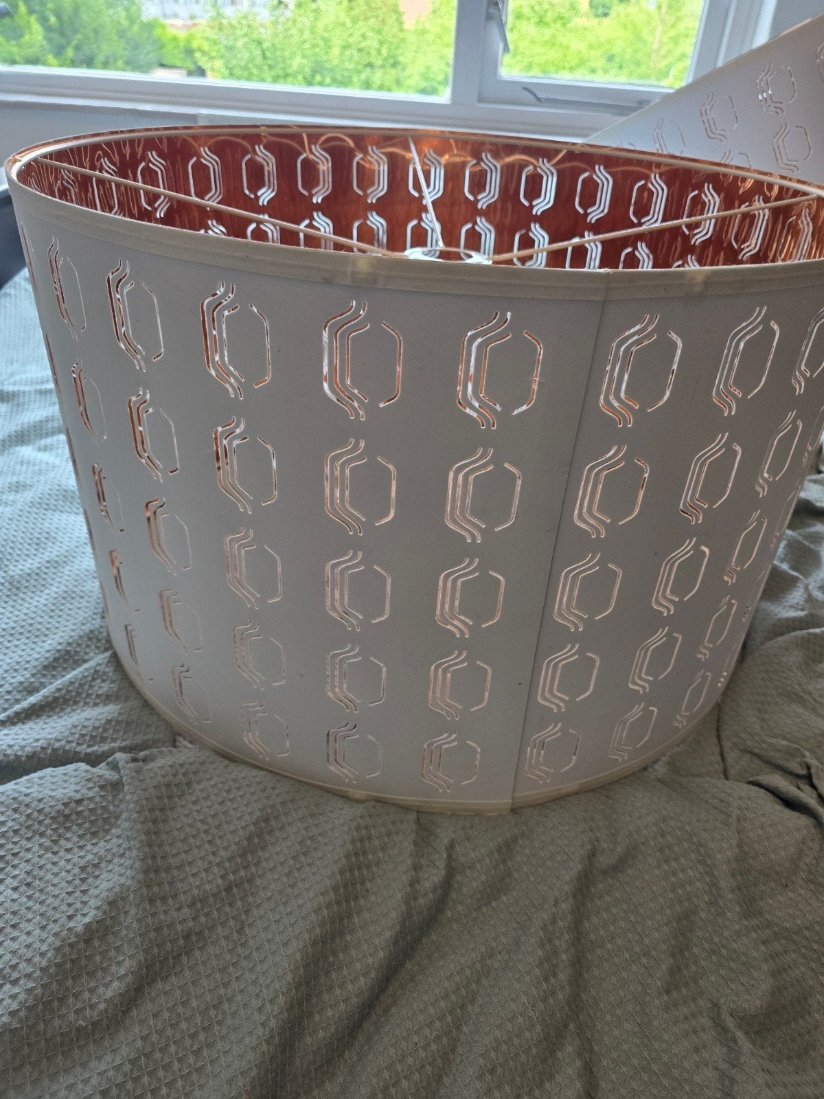 IKEA lampenkap 59 cm doorsnede, Ophalen, Gebruikt, 25 tot 50 cm, Overige kleuren