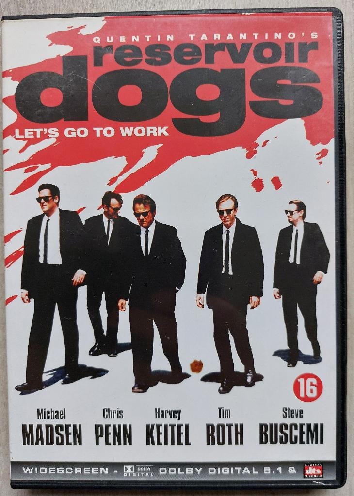 DVD Reservoir Dogs (1992) Quentin Tarantino, Vanaf 16 jaar, Ophalen, Zo goed als nieuw, Maffia en Misdaad