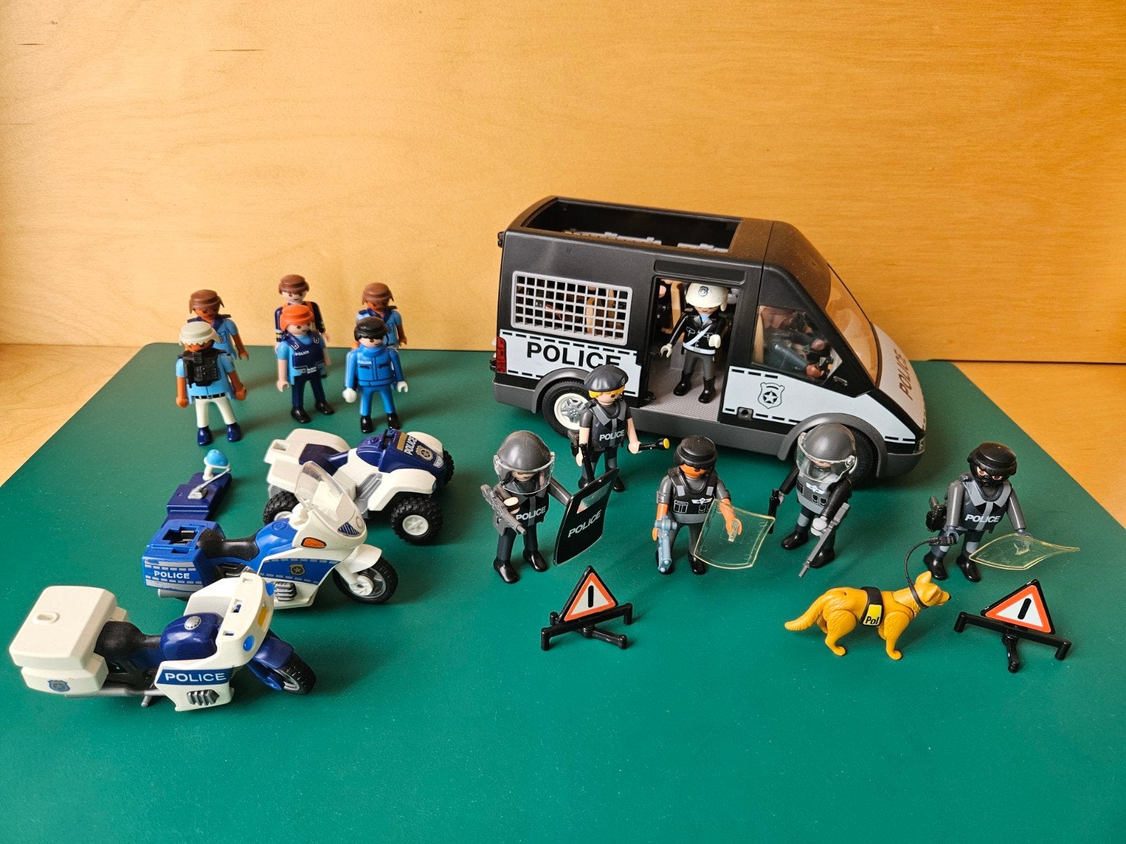 Playmobil speciale eenheid politie (incompleet), Gebruikt, Losse onderdelen, Ophalen of Verzenden, City action