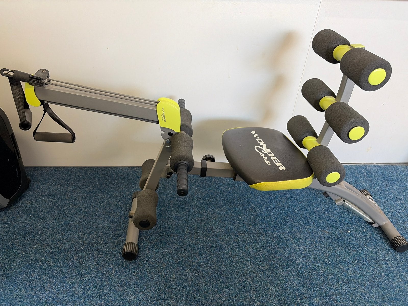 Wonder Core Smart Fitnessbank - Buikspiertrainer, Sport en Fitness, Ophalen, Gebruikt, Armen, Fitnessbank