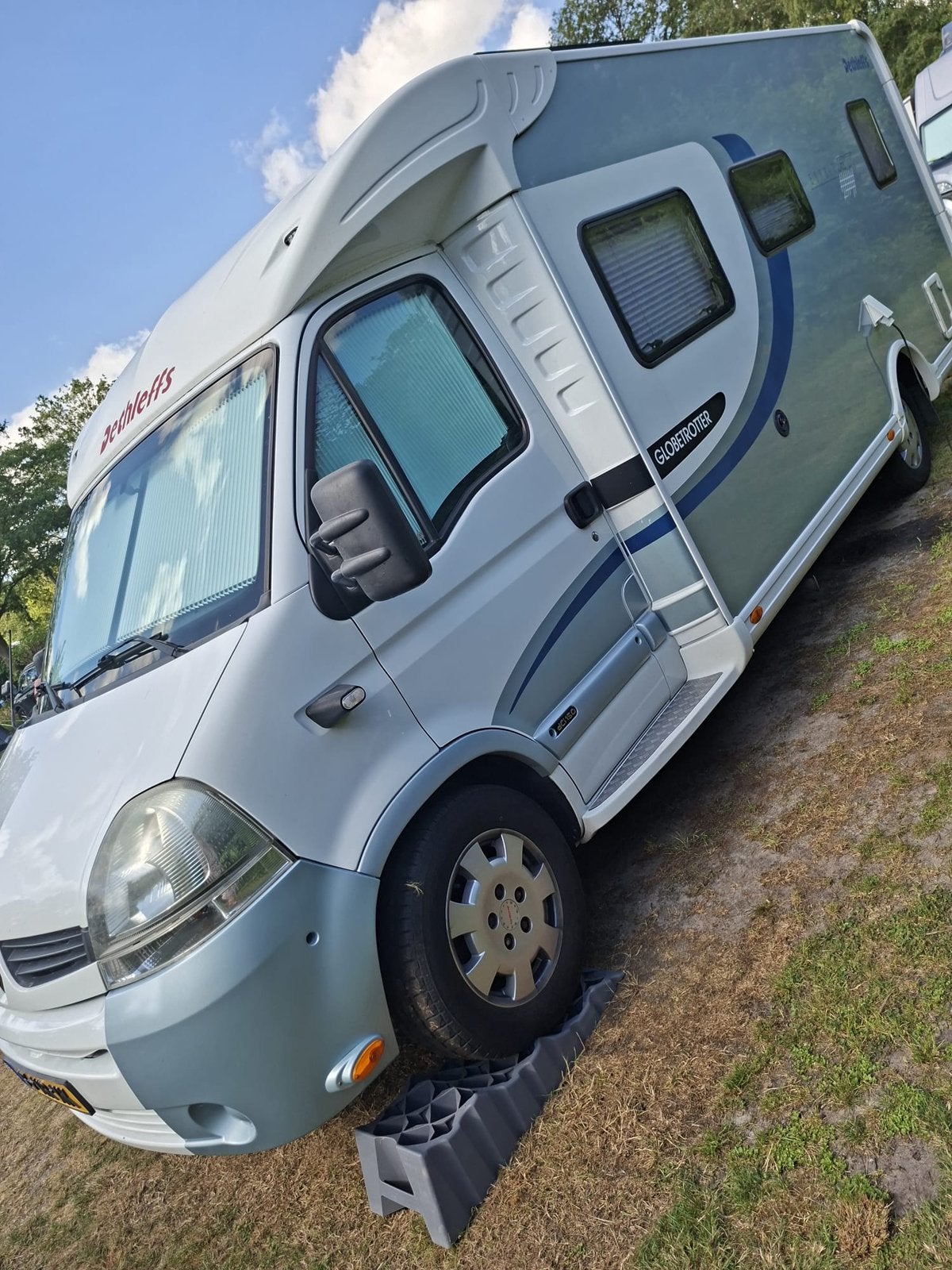 Dethleff camper, Luifel, Ringverwarming, Gaslek-detector, Particulier