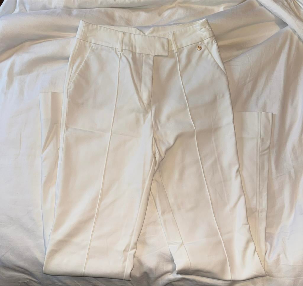 Witte Josh V broek maat M met gouden knopen, Maat 38/40 (M), Wit, Ophalen of Verzenden, Zo goed als nieuw