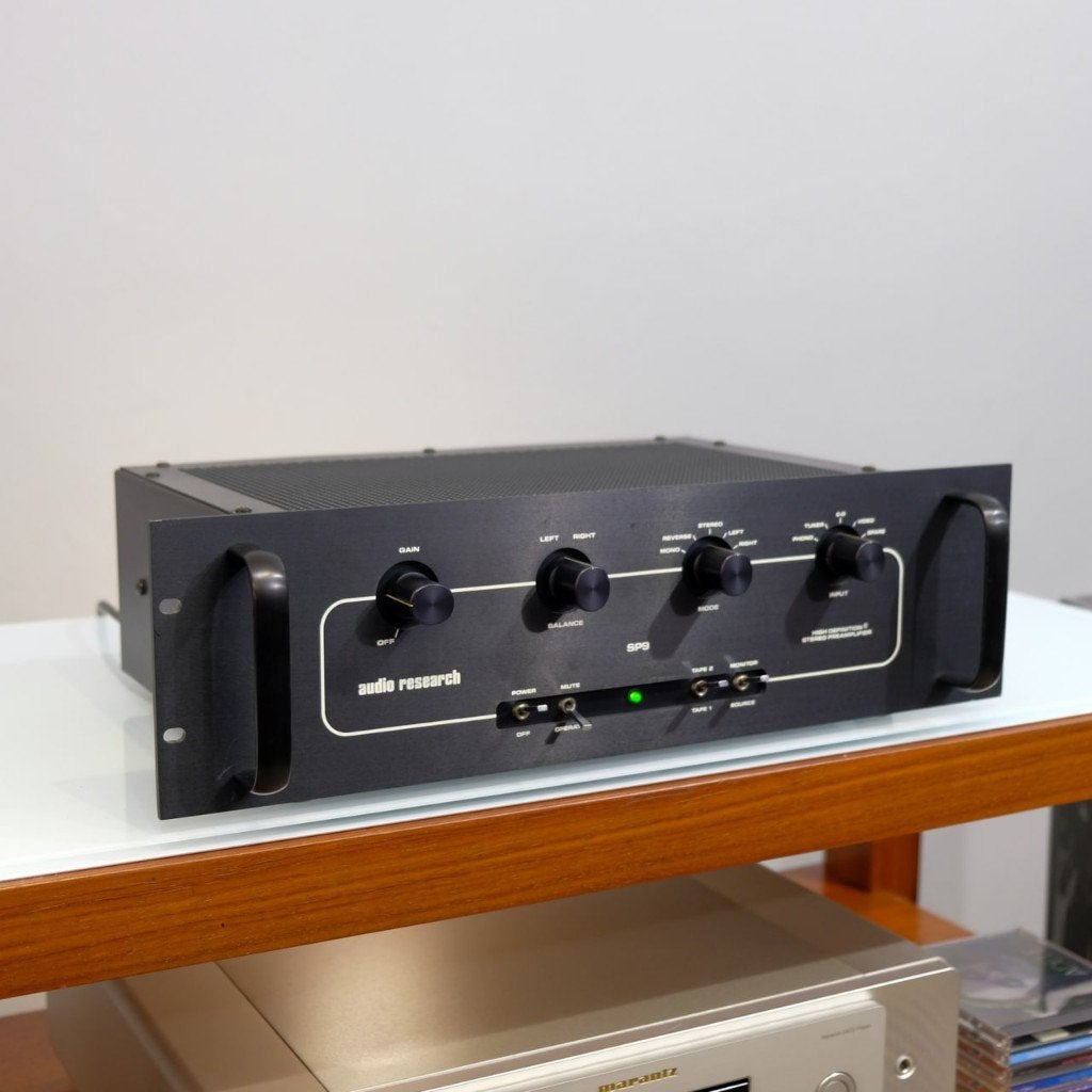 Audio Research SP9 Hybrid Tube/Transistor Voorversterker, Ophalen of Verzenden, Zo goed als nieuw, Minder dan 60 watt, Overige merken