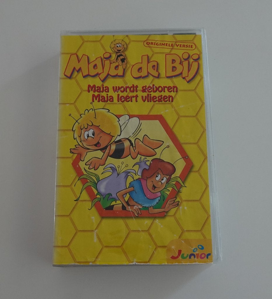 Maja De Bij - Tekenfilm op VHS, Alle leeftijden, Ophalen, Zo goed als nieuw