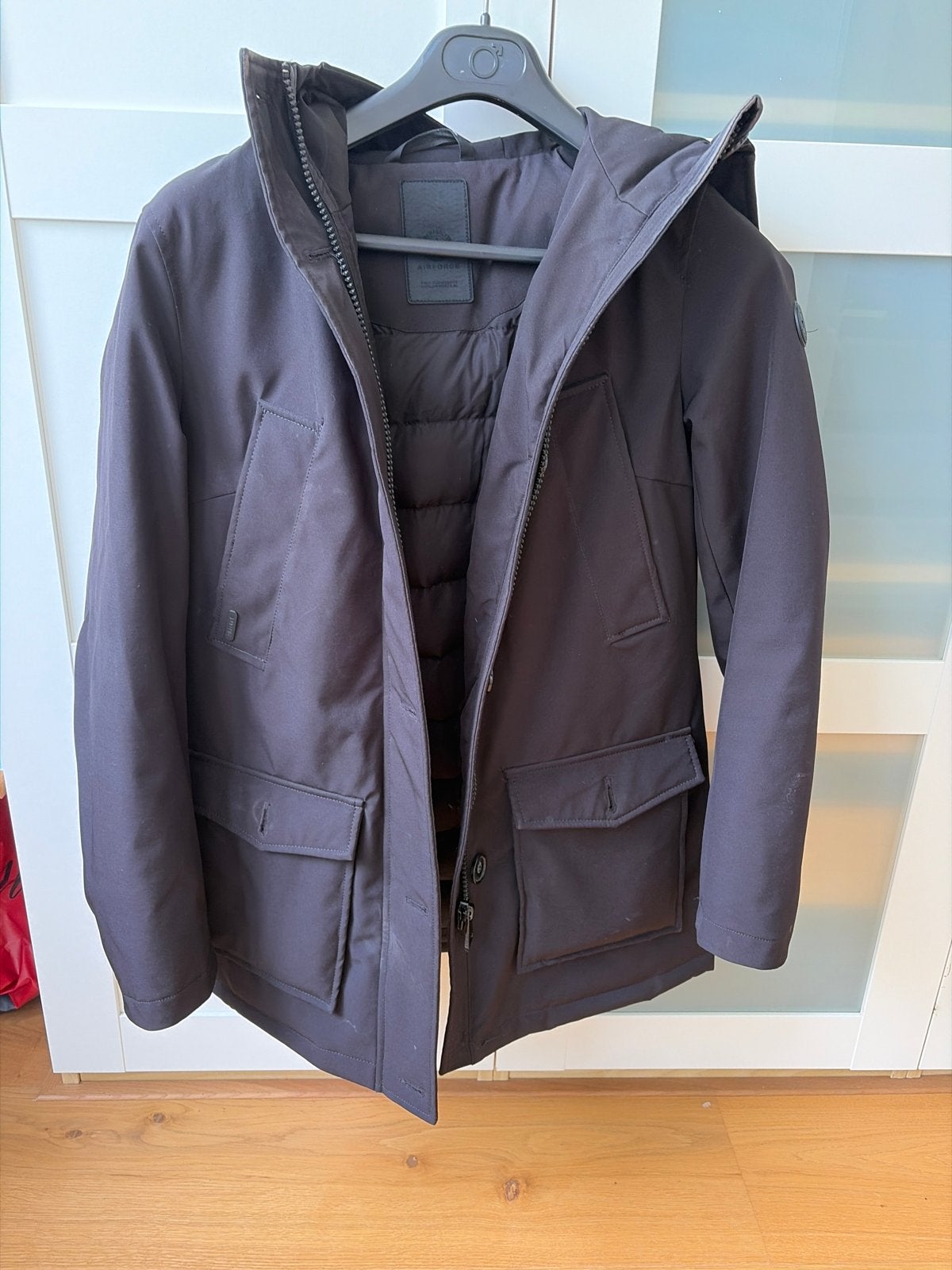 Airforce winterjas maat S, Ophalen of Verzenden, Gedragen, Maat 36 (S), Zwart