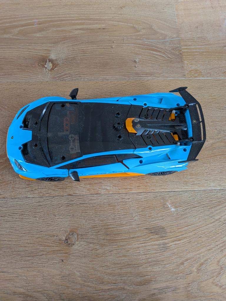 Lamborghini Huracán STO bouwset - met doos en boekje, Ophalen of Verzenden, Zo goed als nieuw, Overige merken