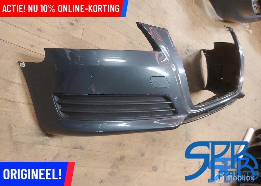 Voorbumper Audi A3 8p Facelift Spoiler 8p0807233 Rooster, Audi, Gebruikt, Voor, Bumper