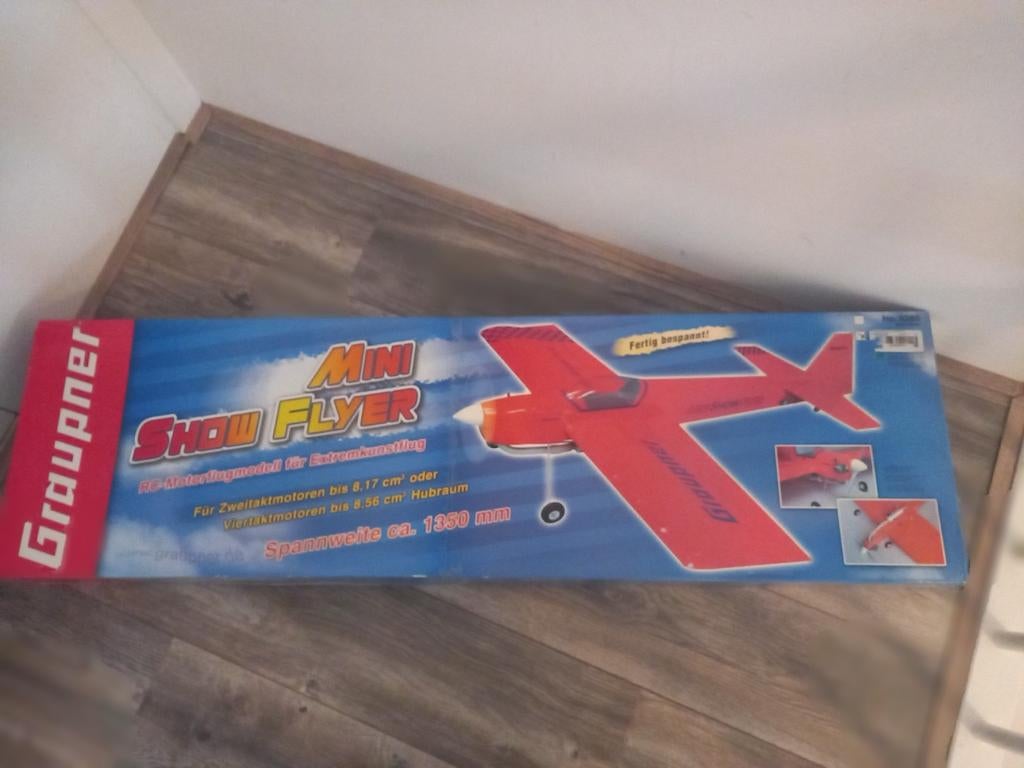 Graupner Mini Showflyer (A.R.F), Ophalen, Nieuw, Nitro