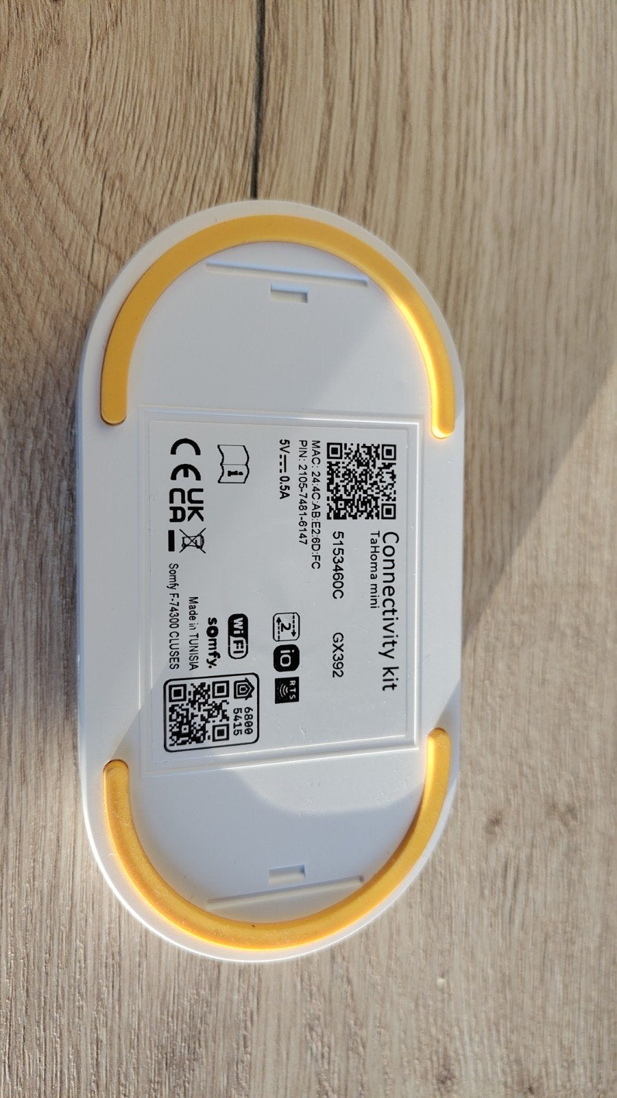 Somfy Connectivity Kit TaHoma mini voor screens, Ophalen, Detector, Sensor of Melder, Nieuw, Overige soorten
