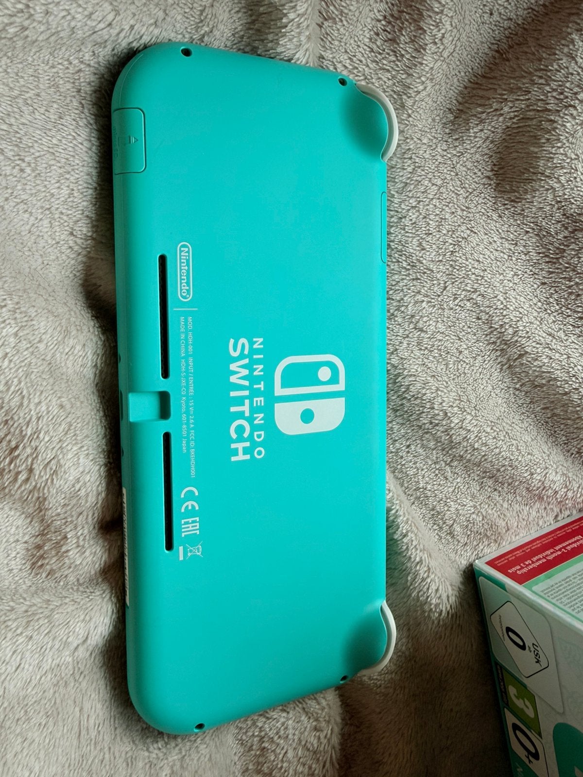 Nintendo switch lite blauw, Spelcomputers en Games, Verzenden, Zo goed als nieuw