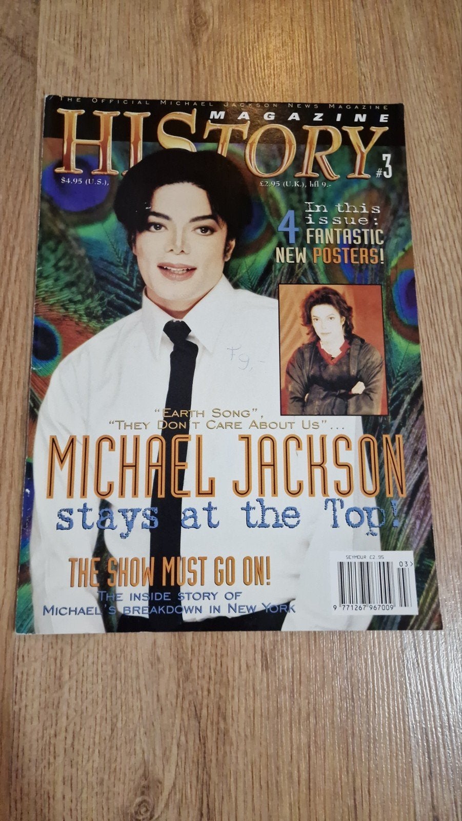 HIStory Magazine #3 Michael Jackson - Jaren '90 geen poster, Verzenden