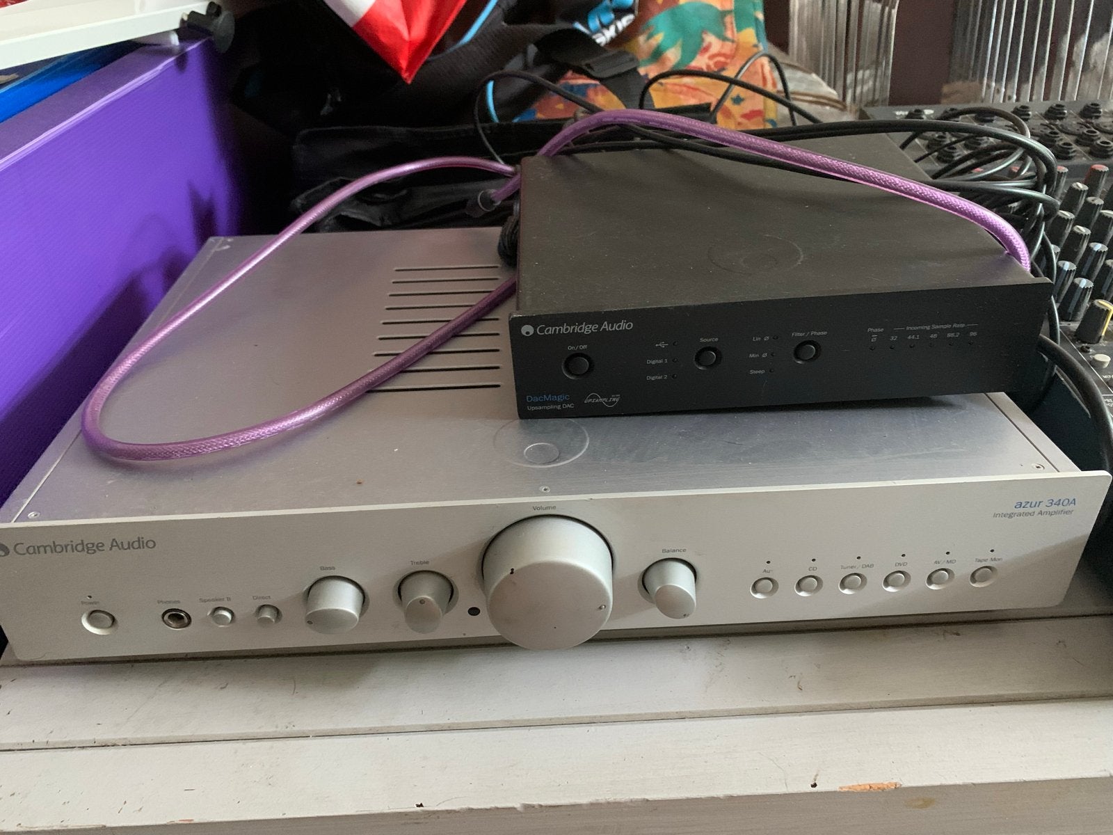 Cambridge Audio Systeem: Versterker en DAC, Gebruikt, Ophalen, Overige merken, Minder dan 60 watt