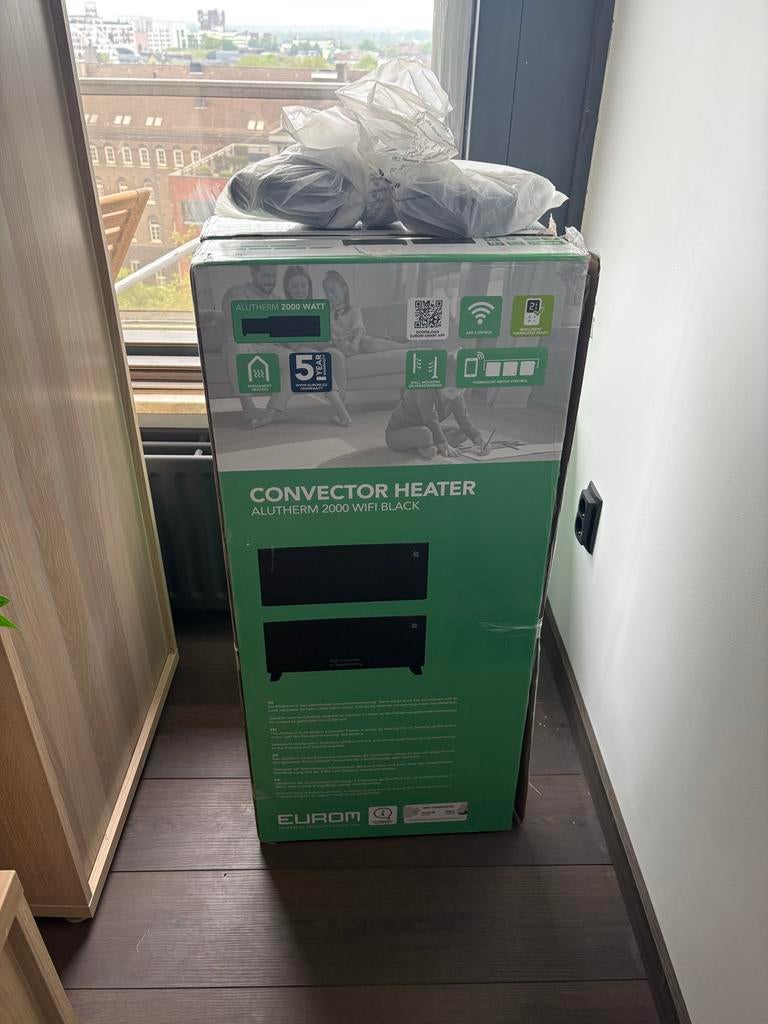 Eurom Alutherm 2000 WiFi Convector Kachel, Huis en Inrichting, Kachels, Overige soorten, Elektrisch, Ophalen of Verzenden, Zo goed als nieuw