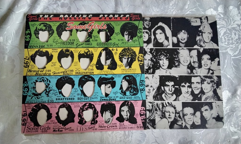 The Rolling Stones Some Girls First UK Cut Faces Uncensored, Gebruikt, 12 inch, Poprock, Ophalen