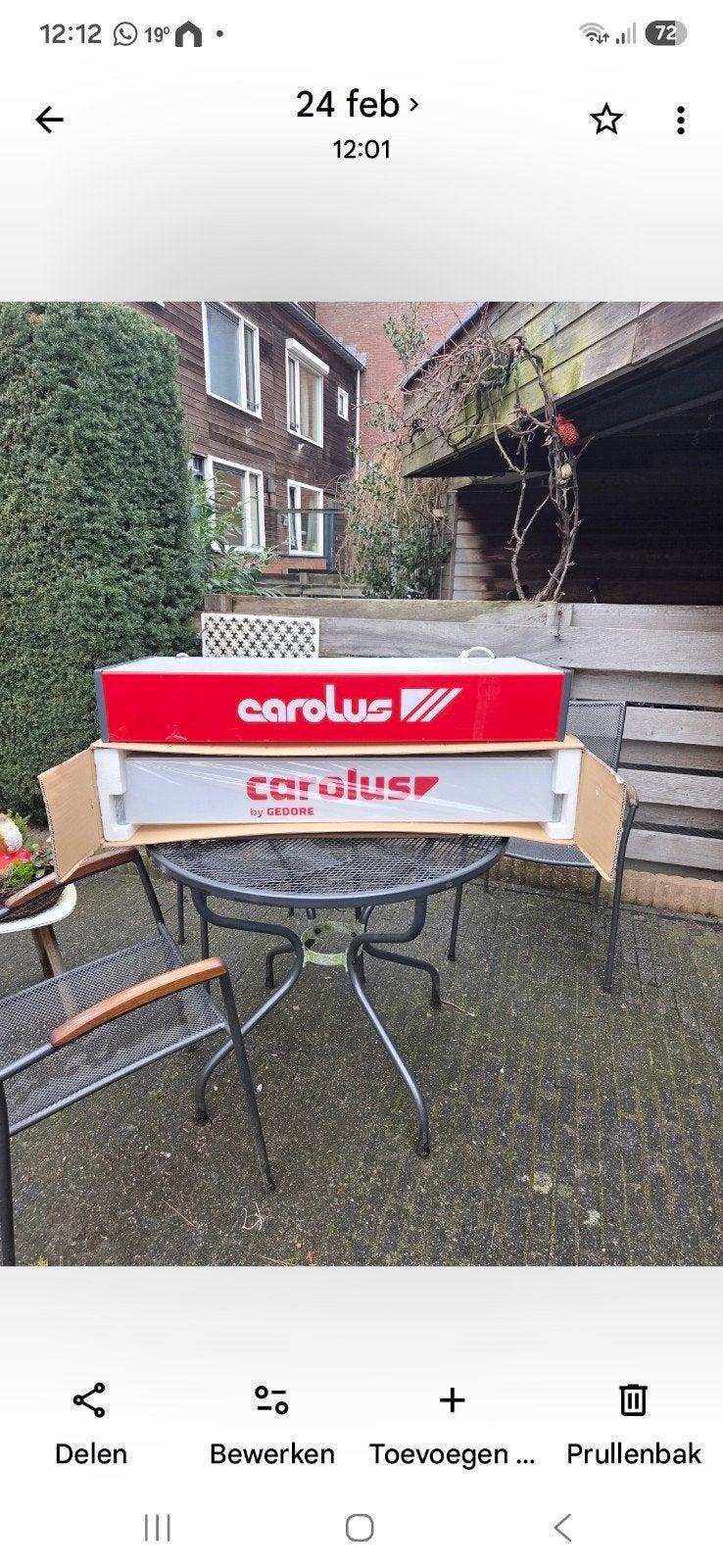Carolus by Gedore lichtbak- nieuw in doos, Ophalen, Nieuw, Gereedschapsopslag, Gedore