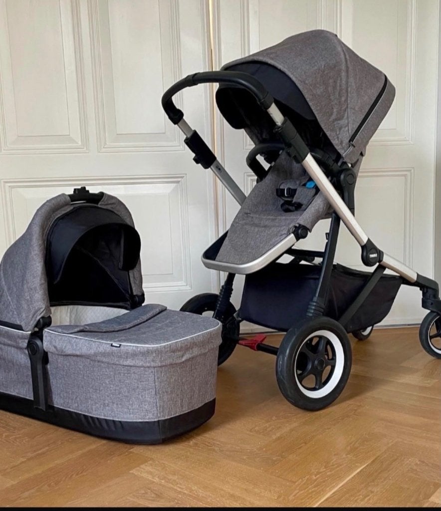 Thule sleek kinderwagen, Ophalen of Verzenden, Gebruikt, Kinderwagen of Buggy