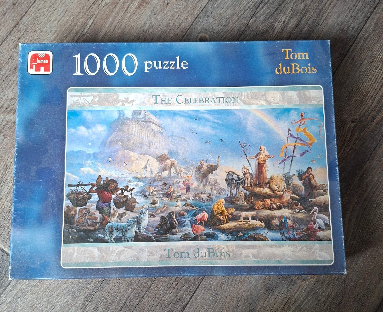 Jumbo puzzel 1000 stukjes, Hobby en Vrije tijd, Ophalen, 500 t/m 1500 stukjes, Gebruikt