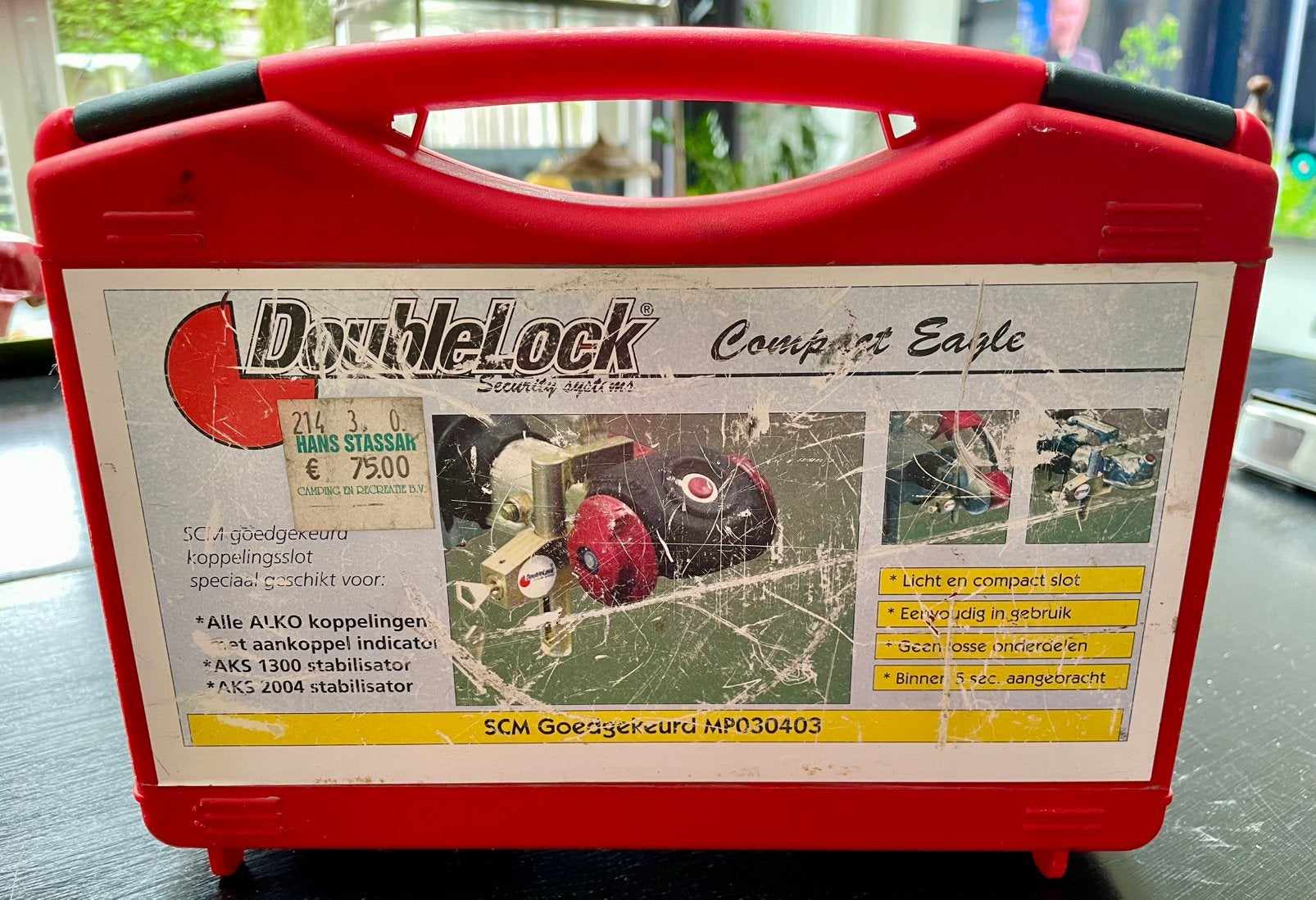 DoubleLock Compact Eagle disselslot, Auto diversen, Anti-diefstal, Zo goed als nieuw, Ophalen of Verzenden
