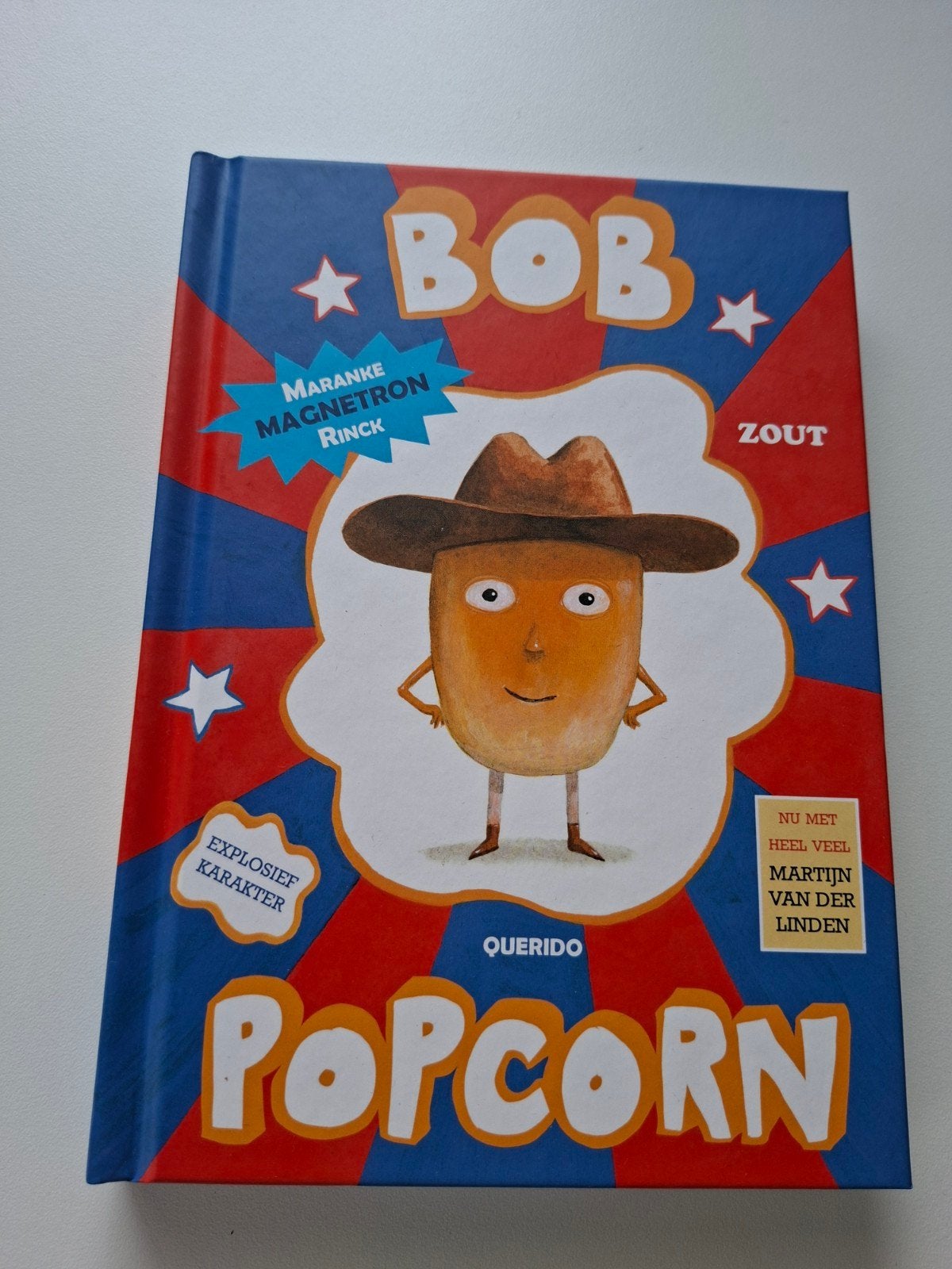 Bob Popcorn - Maranke Rinck (Kinderboek), Boeken, Ophalen of Verzenden, Zo goed als nieuw, Maranke Rinck, Fictie algemeen
