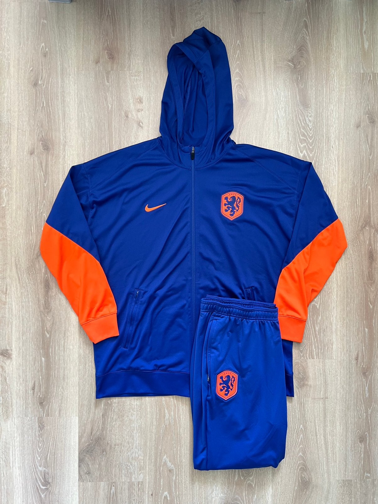 Nederlands elftal trainingspak Nike 24/26 Maat XL, Kleding | Heren, Blauw, Maat 56/58 (XL), Ophalen of Verzenden, Zo goed als nieuw
