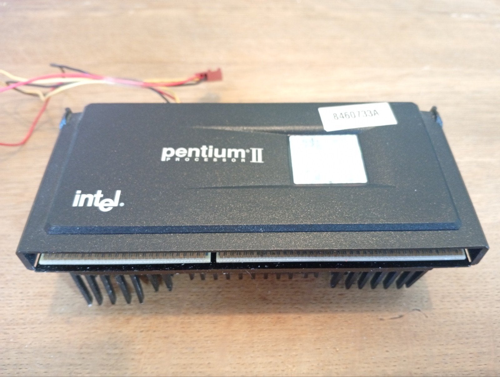 Intel Pentium II Processor 350 met Koeler - Vintage CPU, Computers en Software, Ophalen of Verzenden, Gebruikt, Intel Pentium