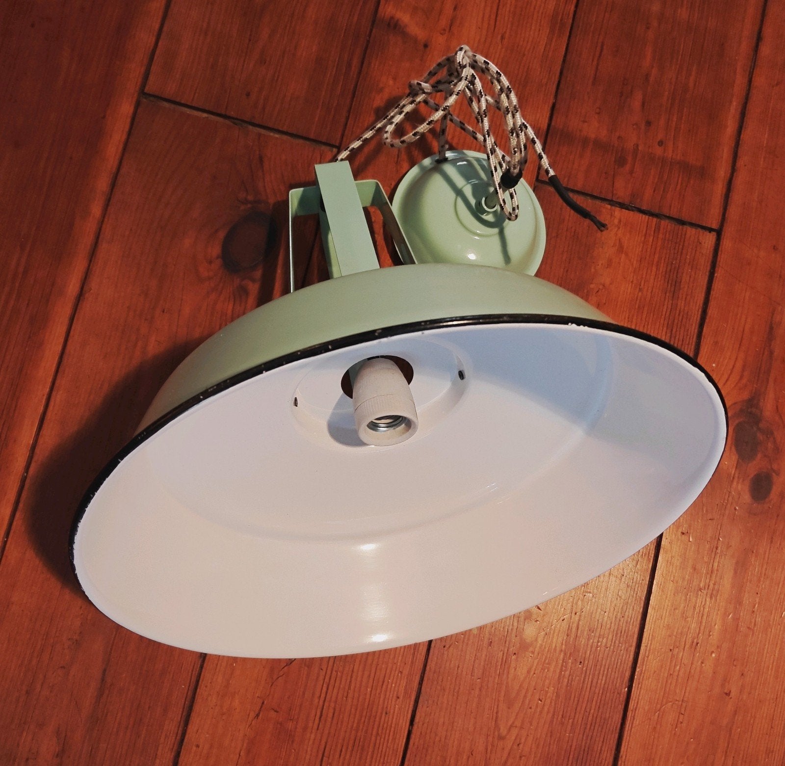 HK living keramiek lamp mintgroen - Nette staat, Modern, Scandinavisch, Keramiek, Zo goed als nieuw, E27 (groot)